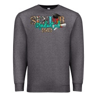 Charcoal Heather senior graduated 2023 Premium Sweatshirt - NancyCooperArtShop