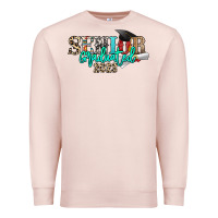 Pale Pink senior graduated 2023 Premium Sweatshirt - NancyCooperArtShop