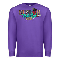 Purple senior graduated 2023 Premium Sweatshirt - NancyCooperArtShop