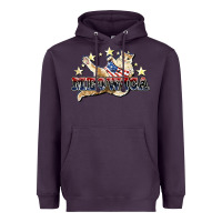 Plum meowica cat Heavyweight Hoodie - NancyCooperArtShop