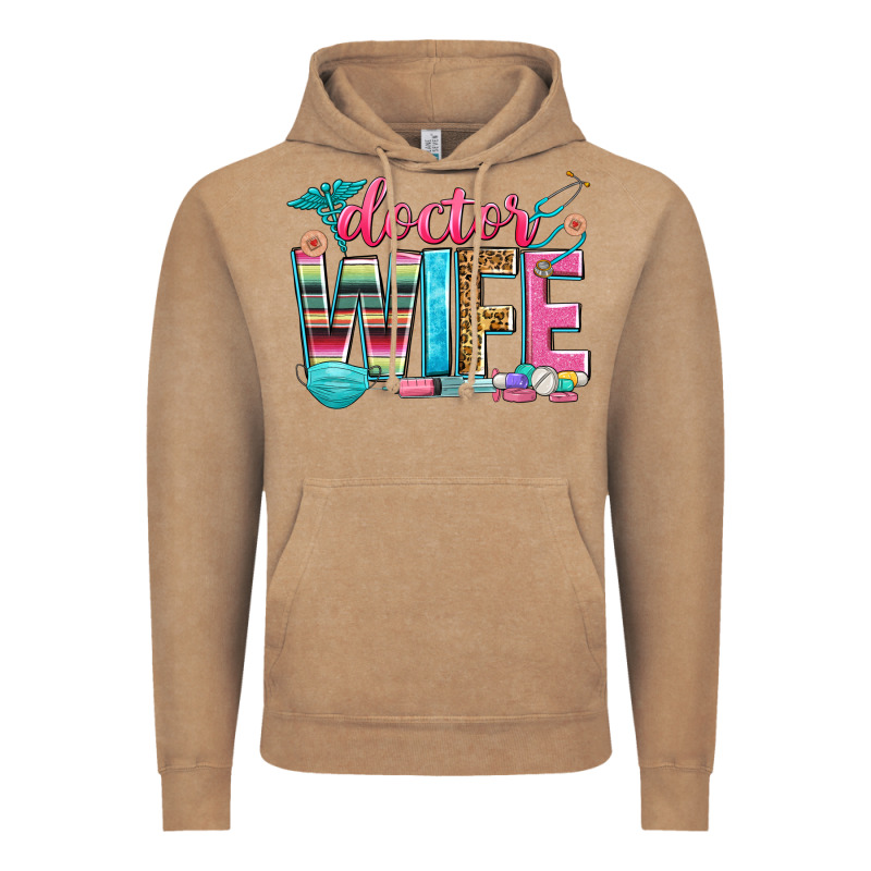 Doctor Wife Vintage Hoodie by Zillion Design Studio | Teevron