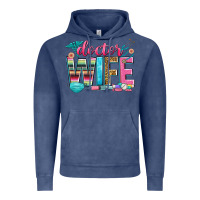 Vintage Denim doctor wife Vintage Hoodie - Zillion Design Studio
