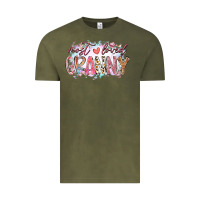 Vintage Olive most loved granny Vintage Tee - RacoonDesign