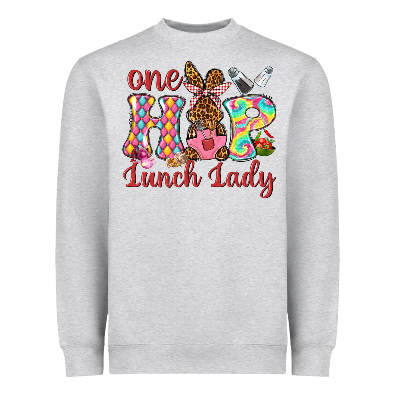 One Hip Lunch Lady Heavyweight Sweatshirt by Neo Western | Teevron