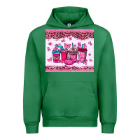 Emerald Breast Cancer coffee cups Urban Hoodie - NancyCooperArtShop