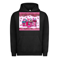Breast Cancer Coffee Cups Urban Hoodie | Teevron