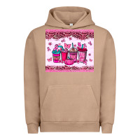 Pigment Burro Breast Cancer coffee cups Urban Hoodie - NancyCooperArtShop