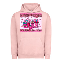 Pigment Salmon Breast Cancer coffee cups Urban Hoodie - NancyCooperArtShop