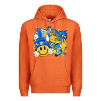 Carrot retro disco ball the lucky few smile face Premium Hoodie - Artiststas