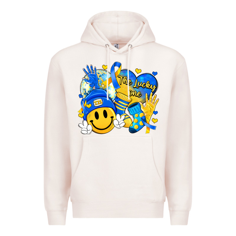 Retro Disco Ball The Lucky Few Smile Face Premium Hoodie by Artiststas | Teevron