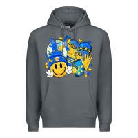 Rock retro disco ball the lucky few smile face Premium Hoodie - Artiststas