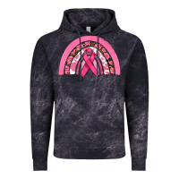Cloud Black breast cancer rainbow Vintage Hoodie - RanaPortraitStore