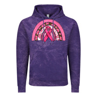 Cloud Purple breast cancer rainbow Vintage Hoodie - RanaPortraitStore