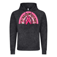 Vintage Black breast cancer rainbow Vintage Hoodie - RanaPortraitStore