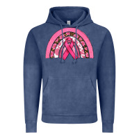 Vintage Denim breast cancer rainbow Vintage Hoodie - RanaPortraitStore