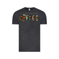 Vintage Black i could go for some coffee Vintage Tee - CowhideDigitalArt