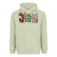 Matcha joy with dog paw Heavyweight Hoodie - MaliasSmallBusiness