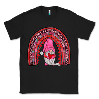 Black valentines gnomies rainbow Classic Tee - JahusDesignShop