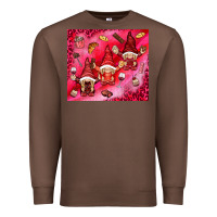 Chestnut gnomies with food Premium Sweatshirt - NancyCooperArtShop