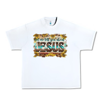 White let me tell you about jesus Urban Heavy Tee - BarkalooDesign