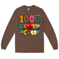 Chestnut 100 days of cray cray Long Sleeve Tee - Jasminsmagicworld