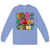 Colony Blue 100 days of cray cray Long Sleeve Tee - Jasminsmagicworld