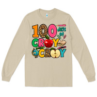 Mushroom 100 days of cray cray Long Sleeve Tee - Jasminsmagicworld