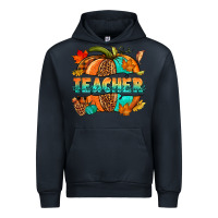 Navy Teacher pumpkin Urban Hoodie - NancyCooperArtShop
