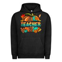 Pigment Black Teacher pumpkin Urban Hoodie - NancyCooperArtShop