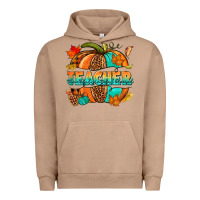 Pigment Burro Teacher pumpkin Urban Hoodie - NancyCooperArtShop