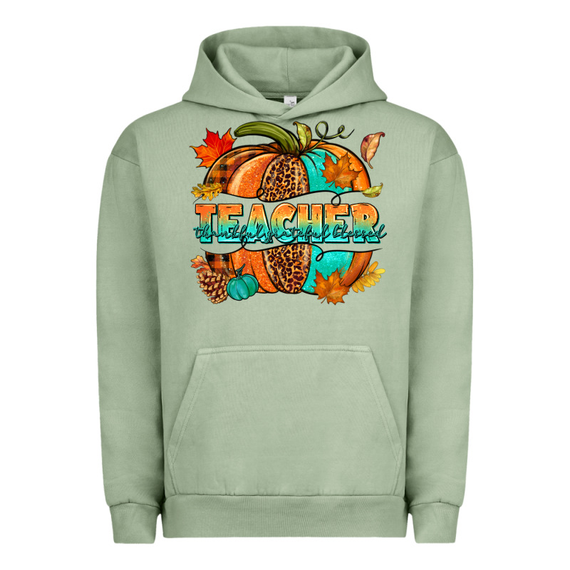 Teacher Pumpkin Urban Hoodie by NancyCooperArtShop | Teevron