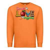 Carrot teach love inspire Premium Sweatshirt - NancyCooperArtShop