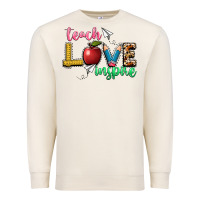 Sandshell teach love inspire Premium Sweatshirt - NancyCooperArtShop
