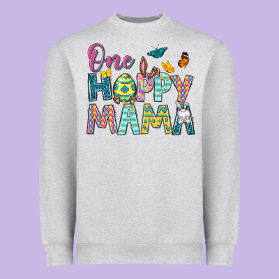 One Hoppy Mama Heavyweight Sweatshirt Designed By Neo Western