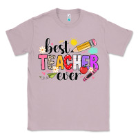 Lilac iBest Teacher Ever Classic Tee - CowhideDigitalArt