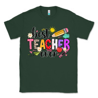 Sports Green iBest Teacher Ever Classic Tee - CowhideDigitalArt