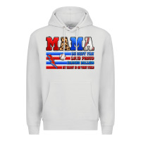 Dove Grey baseball mama Premium Hoodie - Artiststas