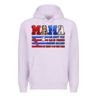 Lilac baseball mama Premium Hoodie - Artiststas