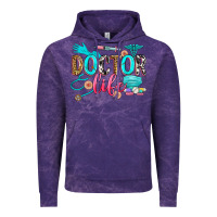 Cloud Purple doctor life Vintage Hoodie - Zillion Design Studio