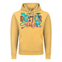 Vintage Mustard doctor life Vintage Hoodie - Zillion Design Studio