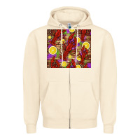 Sandshell mardi gras crawfish and lemons Zipper Hoodie - Jasminsmagicworld