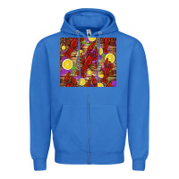 True Royal mardi gras crawfish and lemons Zipper Hoodie - Jasminsmagicworld