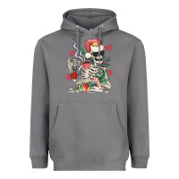 Storm skeleton santa Heavyweight Hoodie - MaliasSmallBusiness