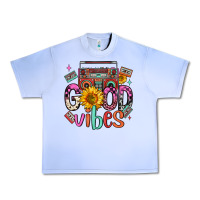 Grape Ice good vibes cassette boombox Urban Heavy Tee - FaDigitalArtStudio