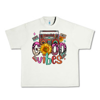 Good Vibes Cassette Boombox Urban Heavy Tee | Teevron