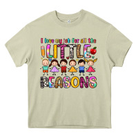 Mossy i love my job for all the little reasons Heavy Core Tee - Artiststas