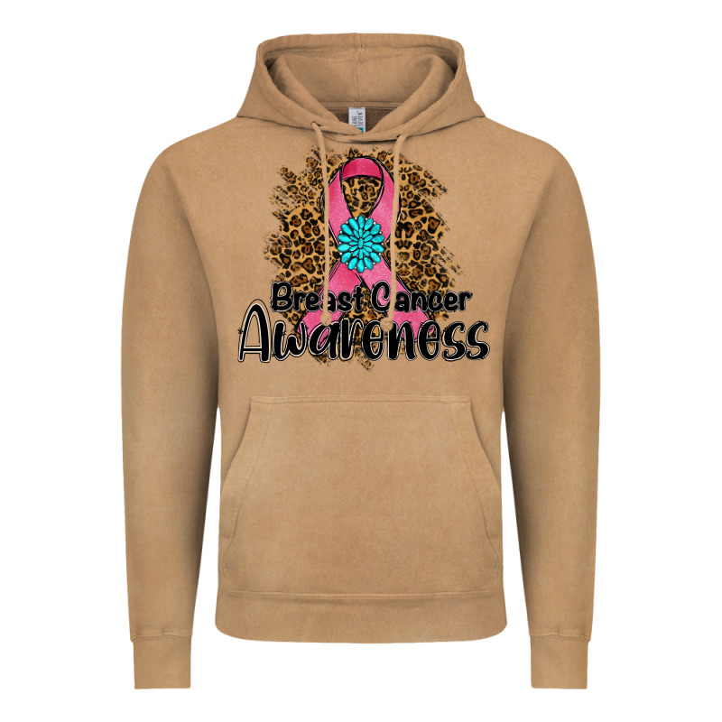 Breast Cancer Awareness Vintage Hoodie by RanaPortraitStore | Teevron