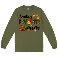 Army Green santa's favorite mini Long Sleeve Tee - AdoDesignShop