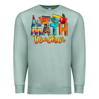 Seafoam math teacher Premium Sweatshirt - NancyCooperArtShop