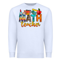 White math teacher Premium Sweatshirt - NancyCooperArtShop